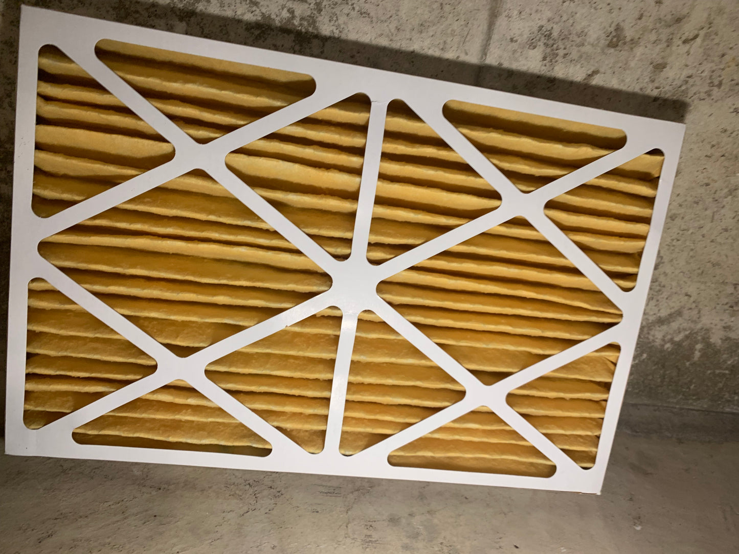 12 Pack 16x25x2 Merv 11 Pleated Air Filter